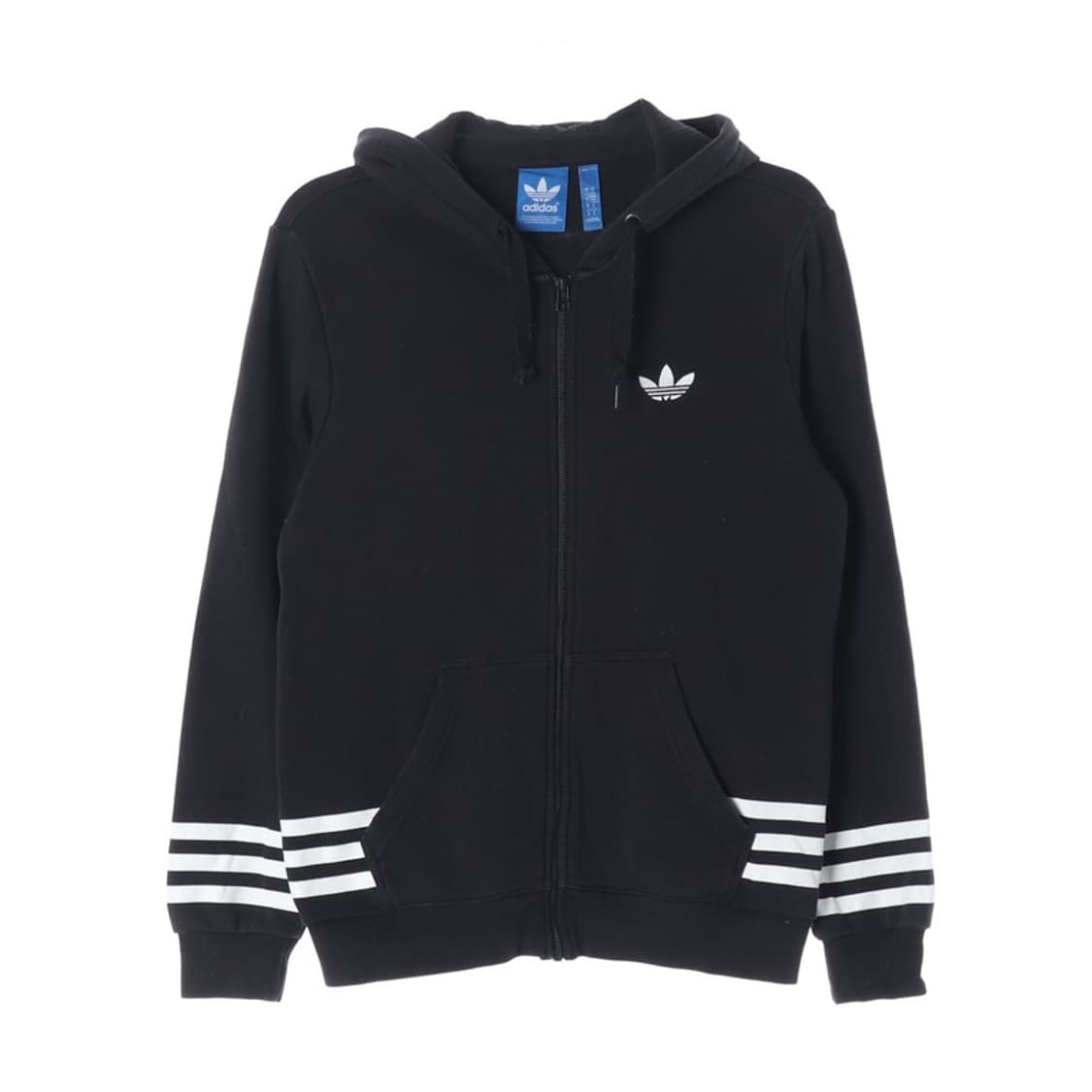 아디다스 오리지널 트레포일 3선 후드 집업 S 상품이미지1
