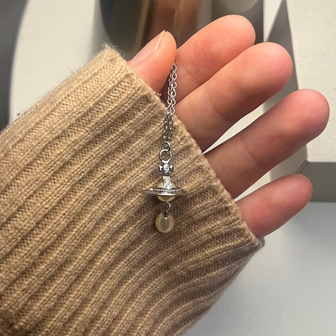 비비안웨스트우드 알렉사진주 목걸이 풀박스 상품이미지3