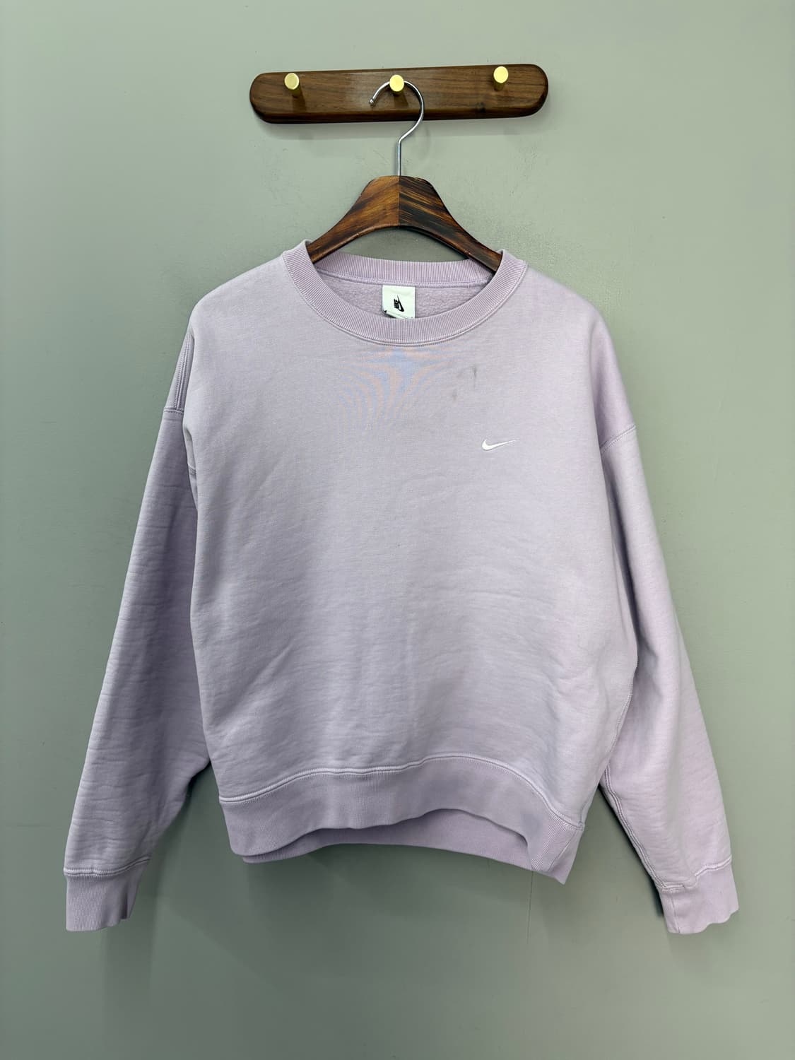 나이키 NRG 솔로스우시 크루넥 라벤더 스웻셔츠 A3126 상품이미지2