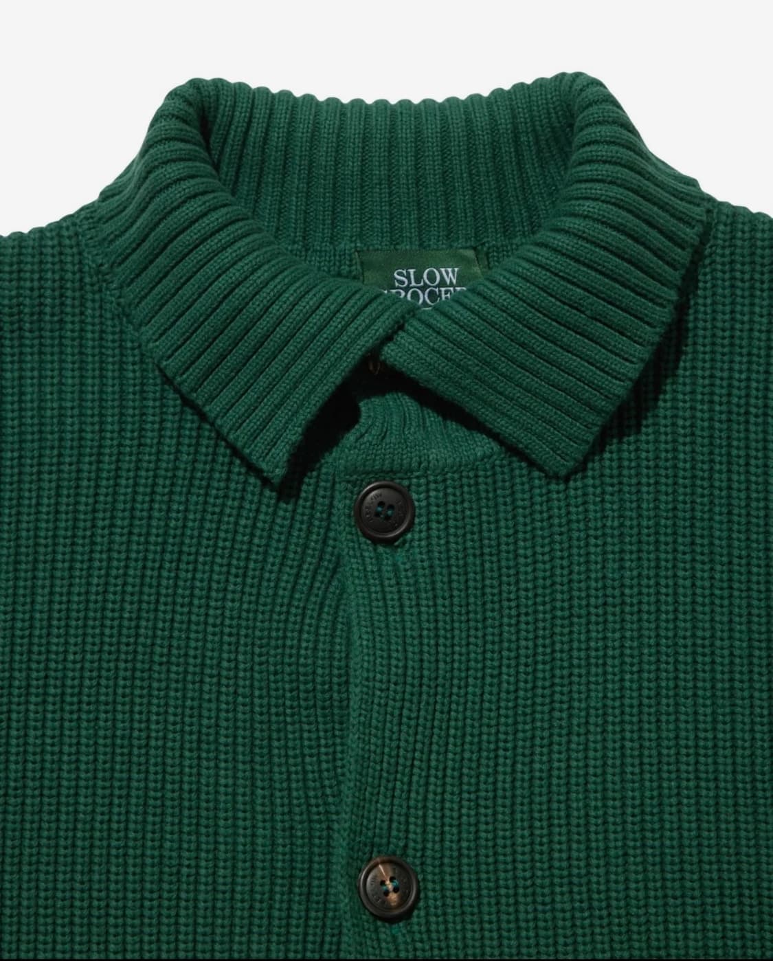 비슬로우x런던그로서리마켓 가디건 그린 S 상품이미지2