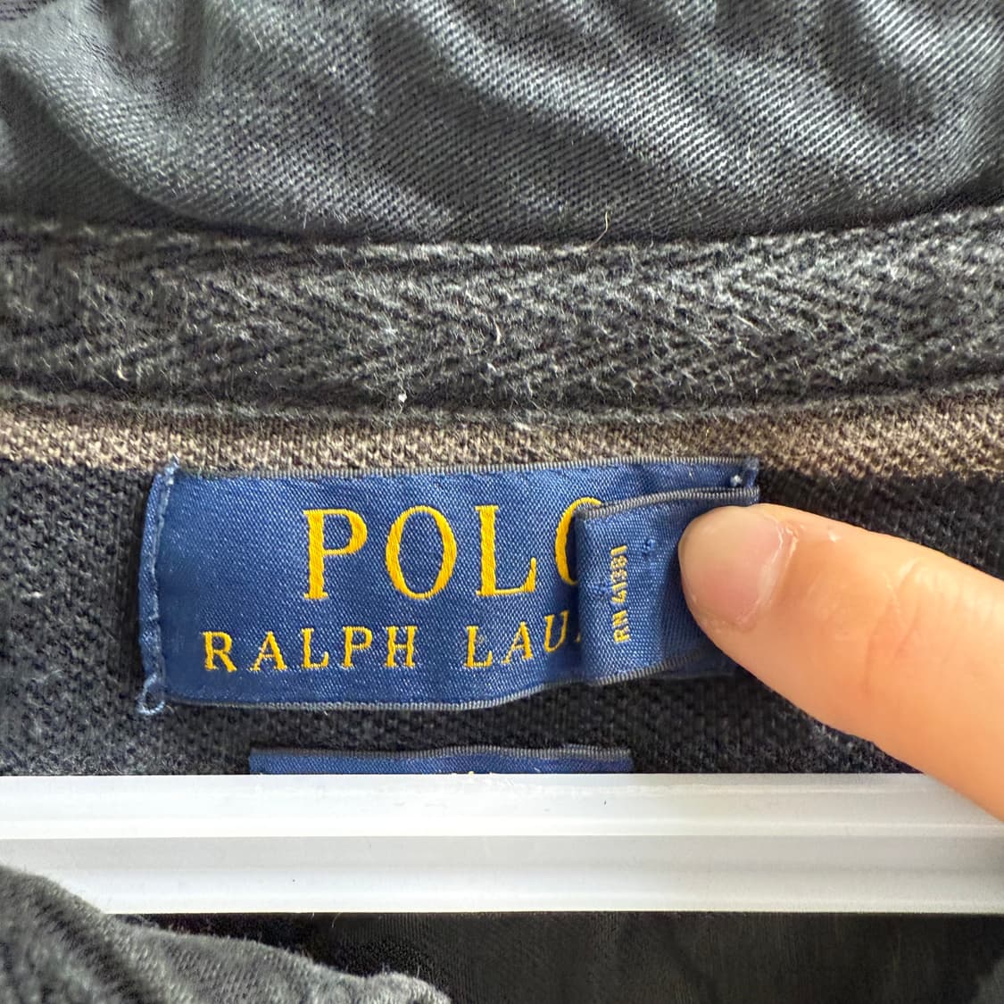 [XL] 폴로 스트라이프 브라운 카라반팔티 상품이미지6