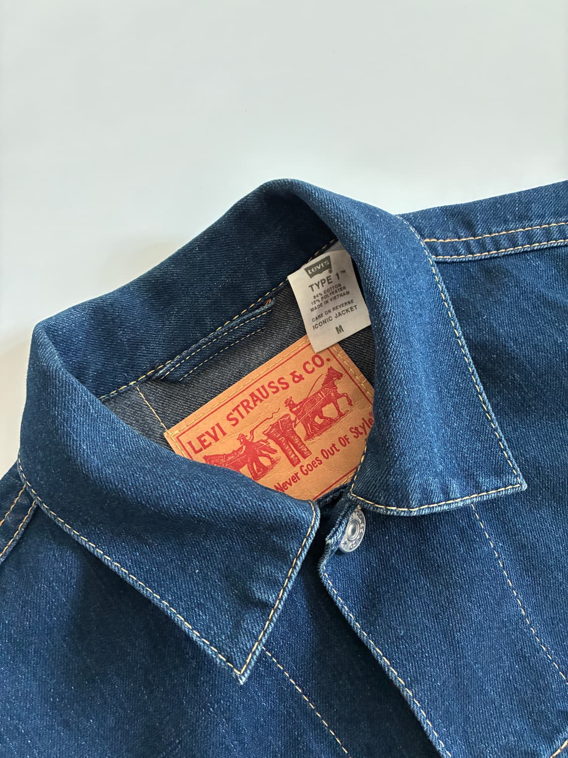 리바이스 타입원 데님자켓 M 상품이미지3