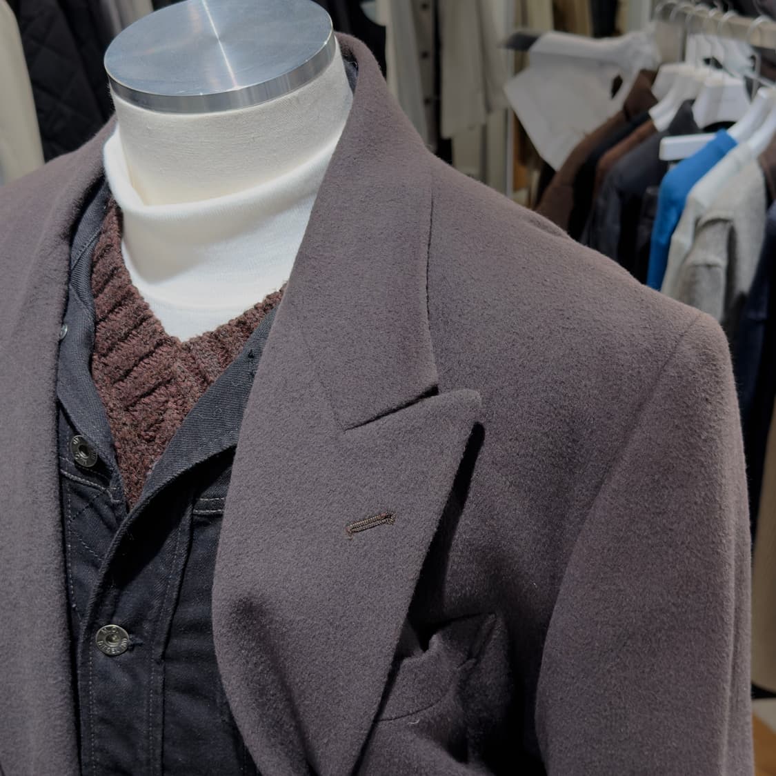 Made in Japan Mr.Swallow 더블 코트 상품이미지7