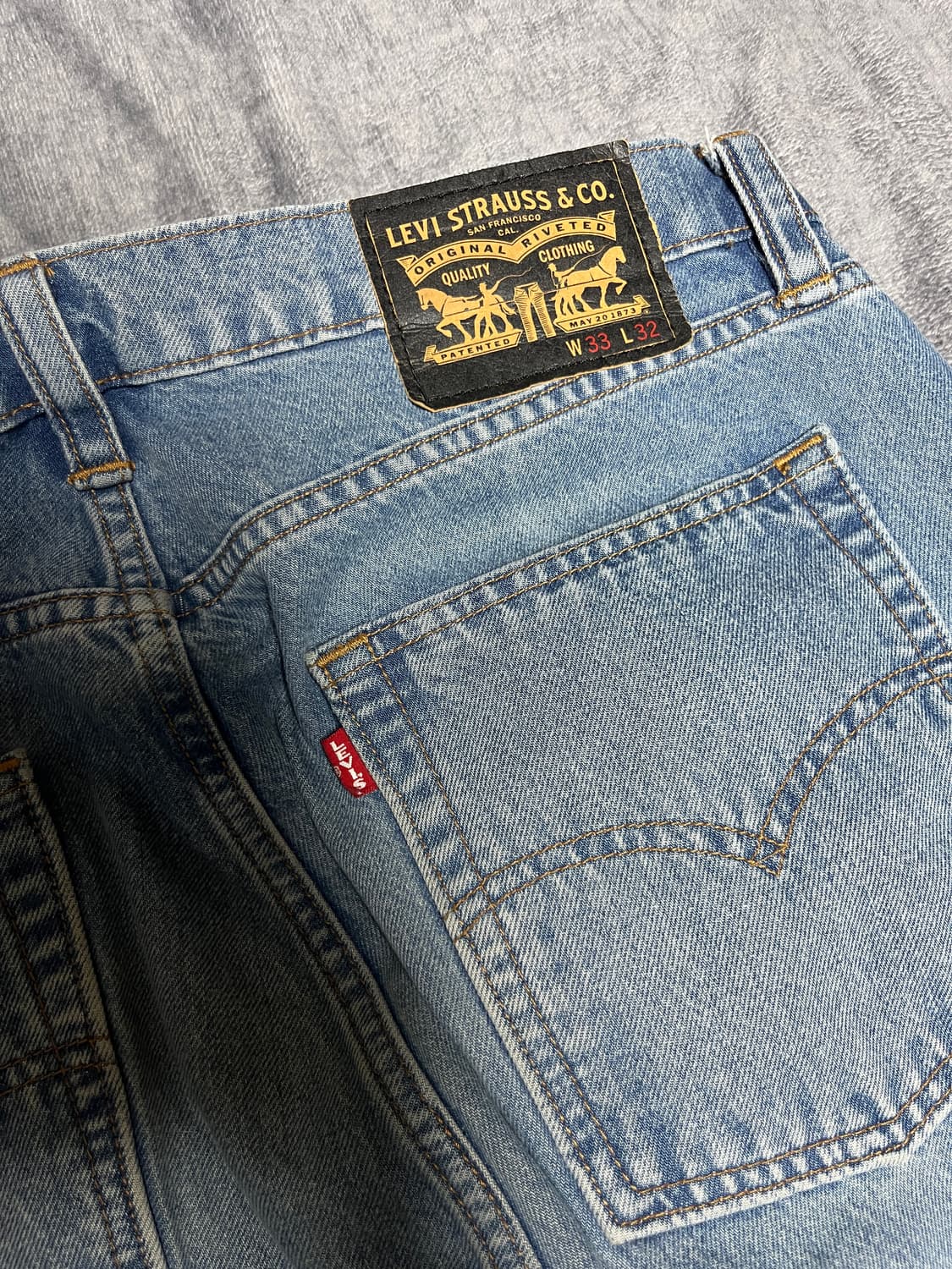 [33] 리바이스 스케이트보딩 패기 루즈핏 데님 상품이미지4