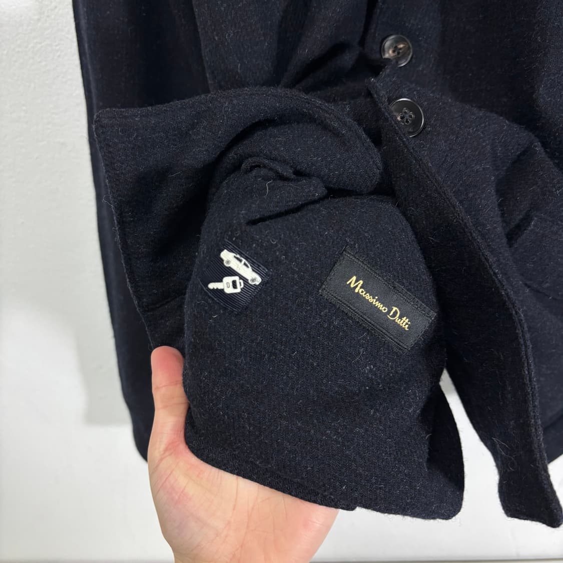 XL-XXL 105 마시모두띠 허리스트링 트위드자켓 상품이미지4