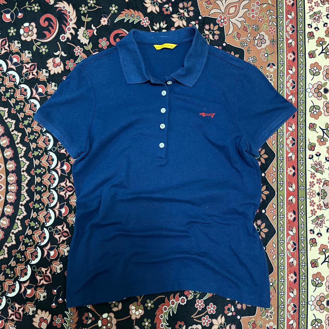 루이까스텔 여성 골프 반팔 카라티 L/100 상품이미지1