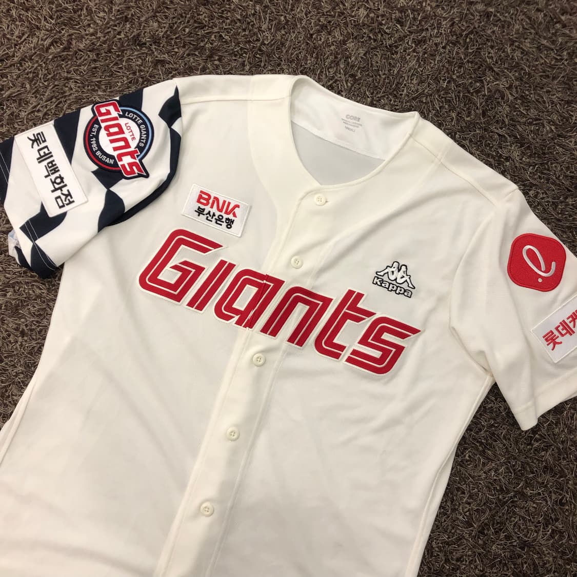 XL 롯데 자이언츠 카파 홈 프로페셔널 유니폼 상품이미지2