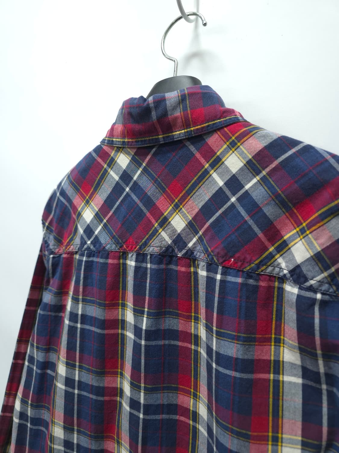 디키즈(DICKIES) 워싱 체크셔츠 (55~66) 상품이미지7