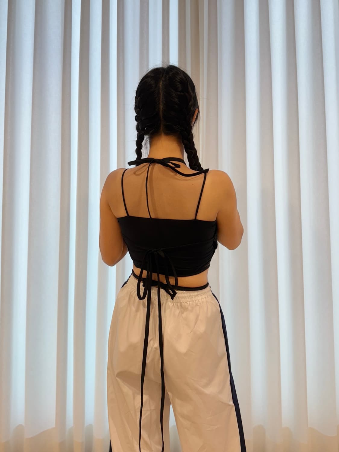 아디다스 스트랩 크롭탑 상품이미지4