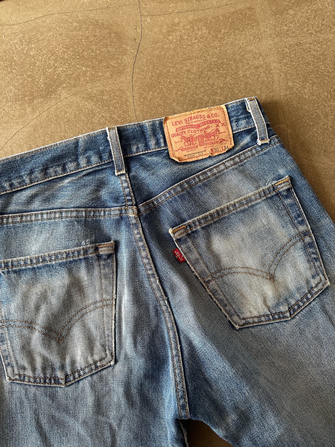 90s Levis 리바이스 505-03 USA 데님 팬츠 30 상품이미지2