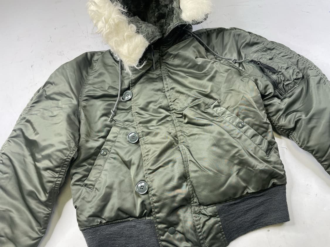80s 알파 인더스트리 N-2B 헤비 플라잉 자켓 상품이미지2
