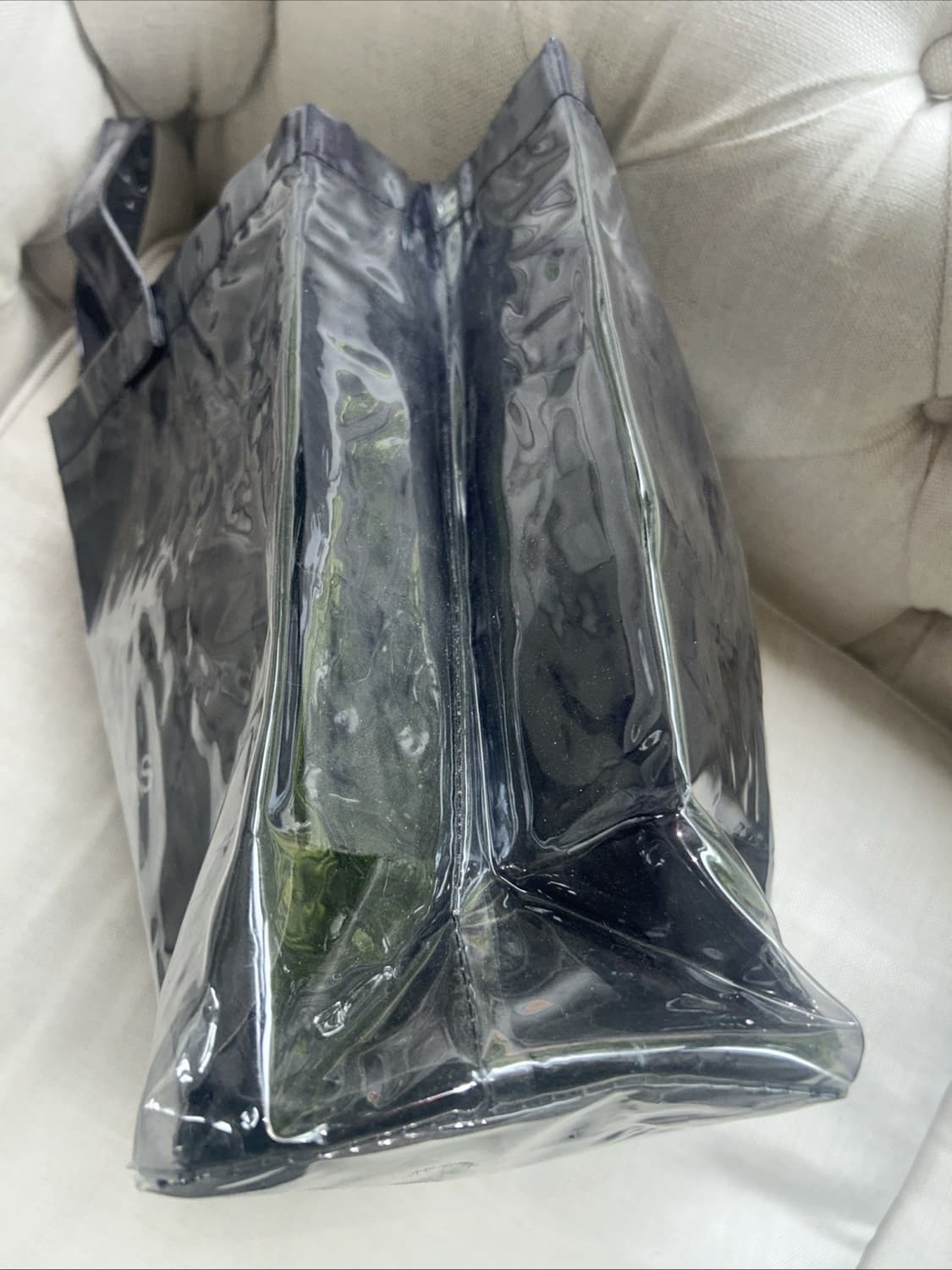 꼼데가르송 PVC 토트백 상품이미지3