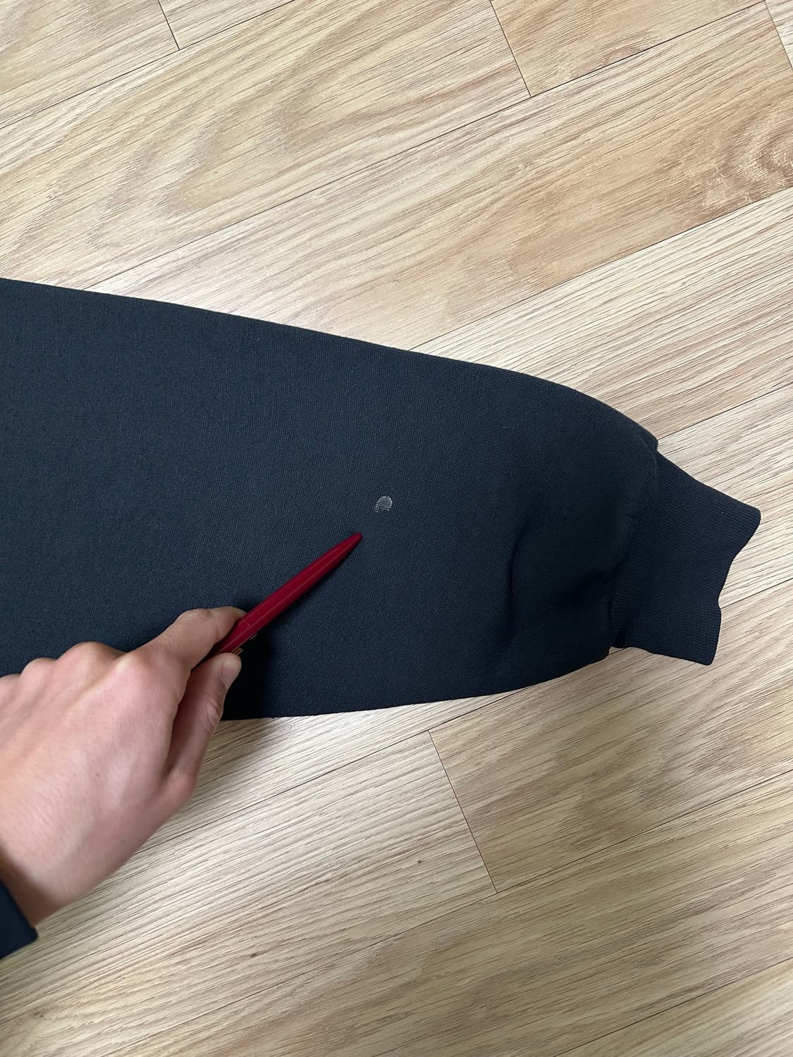 90s 빈티지 러셀 후드 블랙 L 상품이미지10