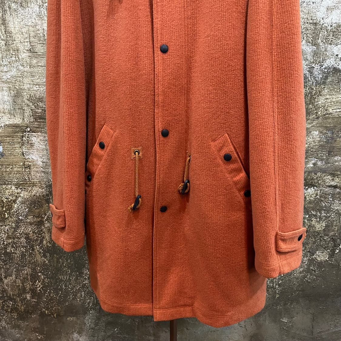 90s 아비티오 이태리 패브릭 n3b 울 코트 상품이미지3