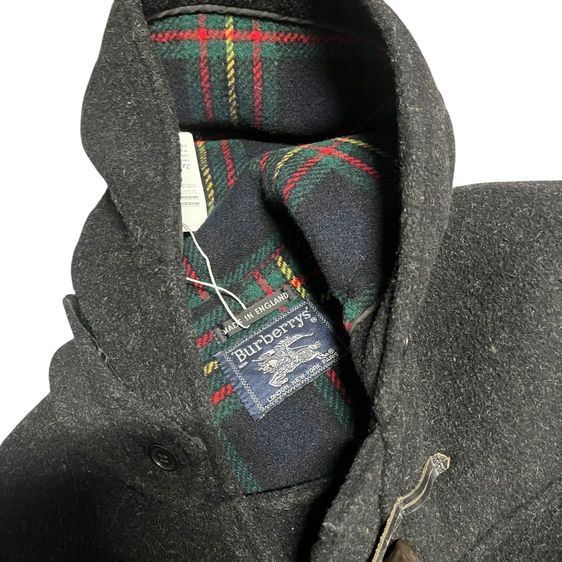 버버리 빈티지 후드 떡볶이 코트  상품이미지3