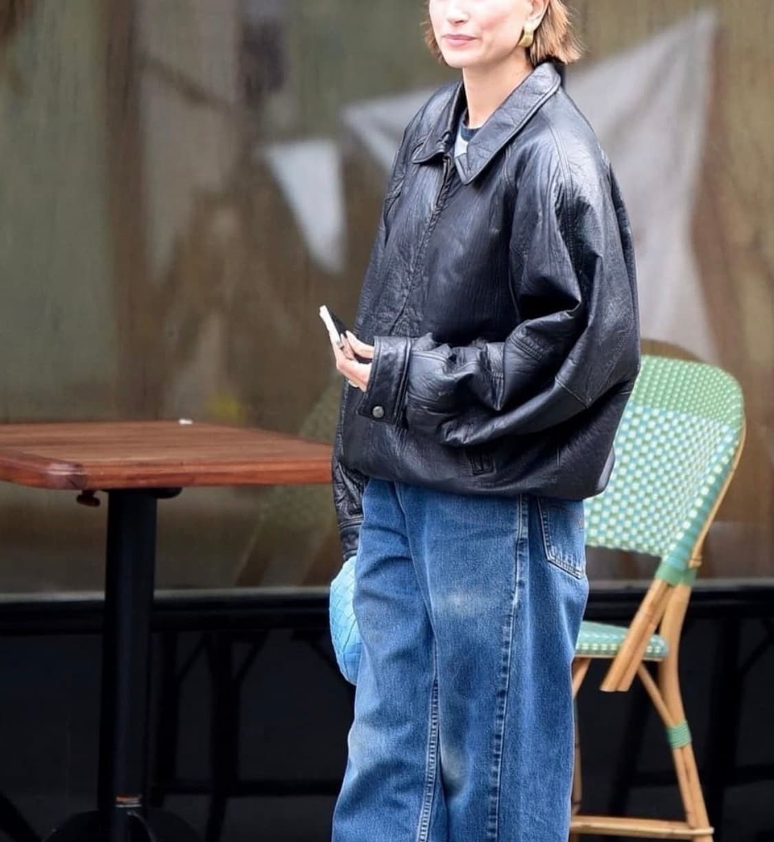 런던포그 레더 자켓 상품이미지1