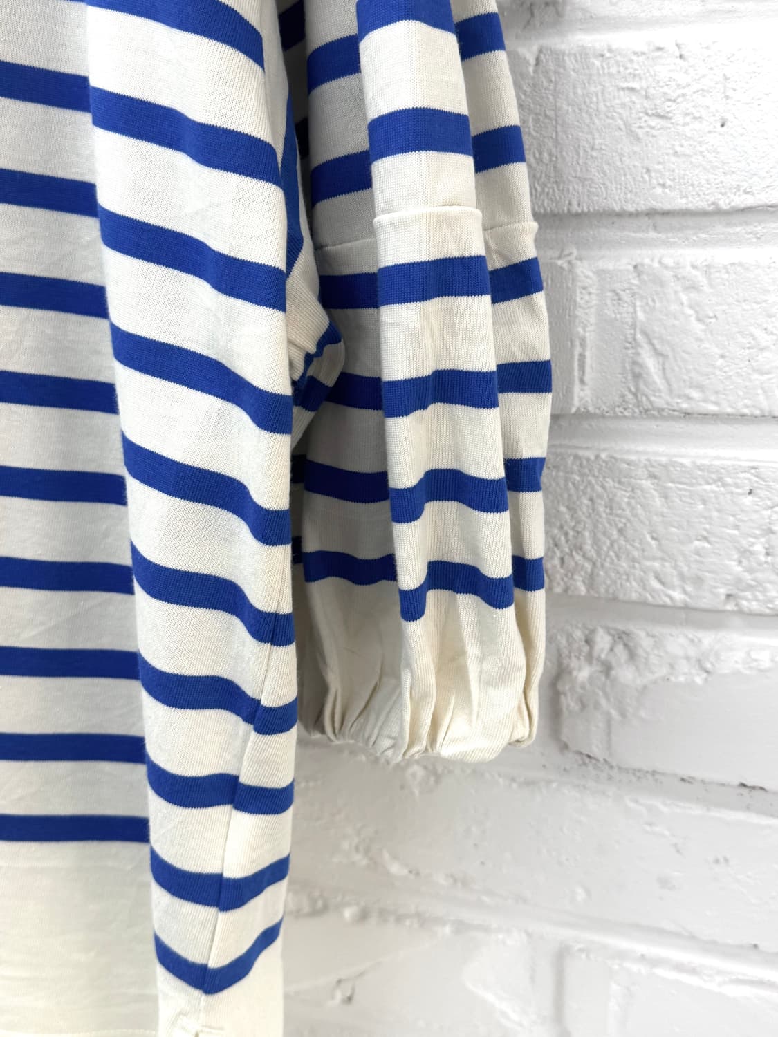 니코앤드 블루 스트라이프 퍼프 티셔츠 상품이미지5