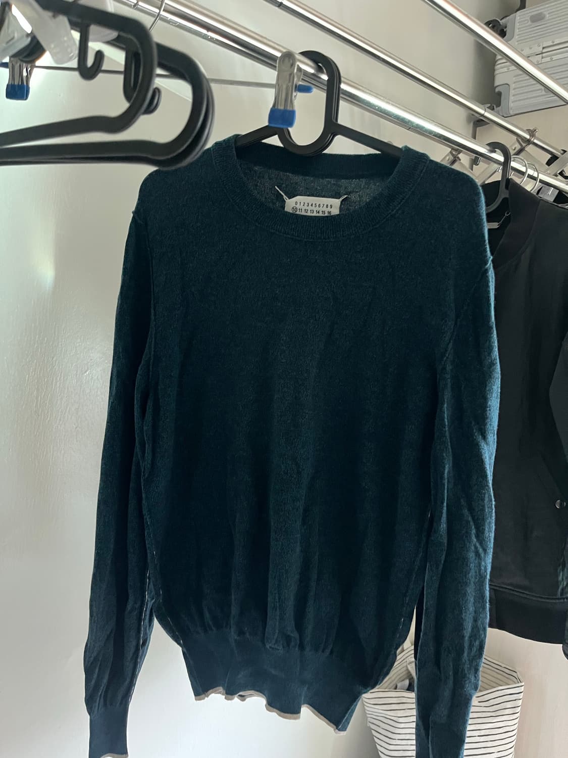 메종 마르지엘라 엘보우 패치 니트 상품이미지2