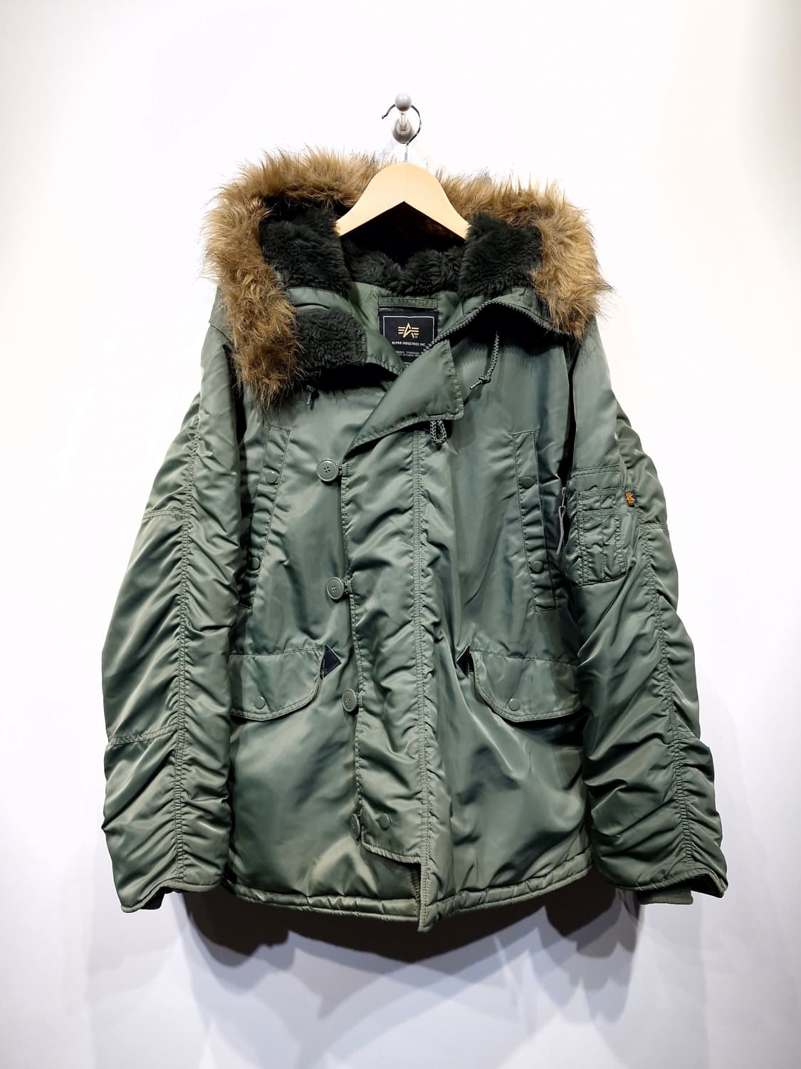 알파인더스트리 N-3B 파카(L) 상품이미지1