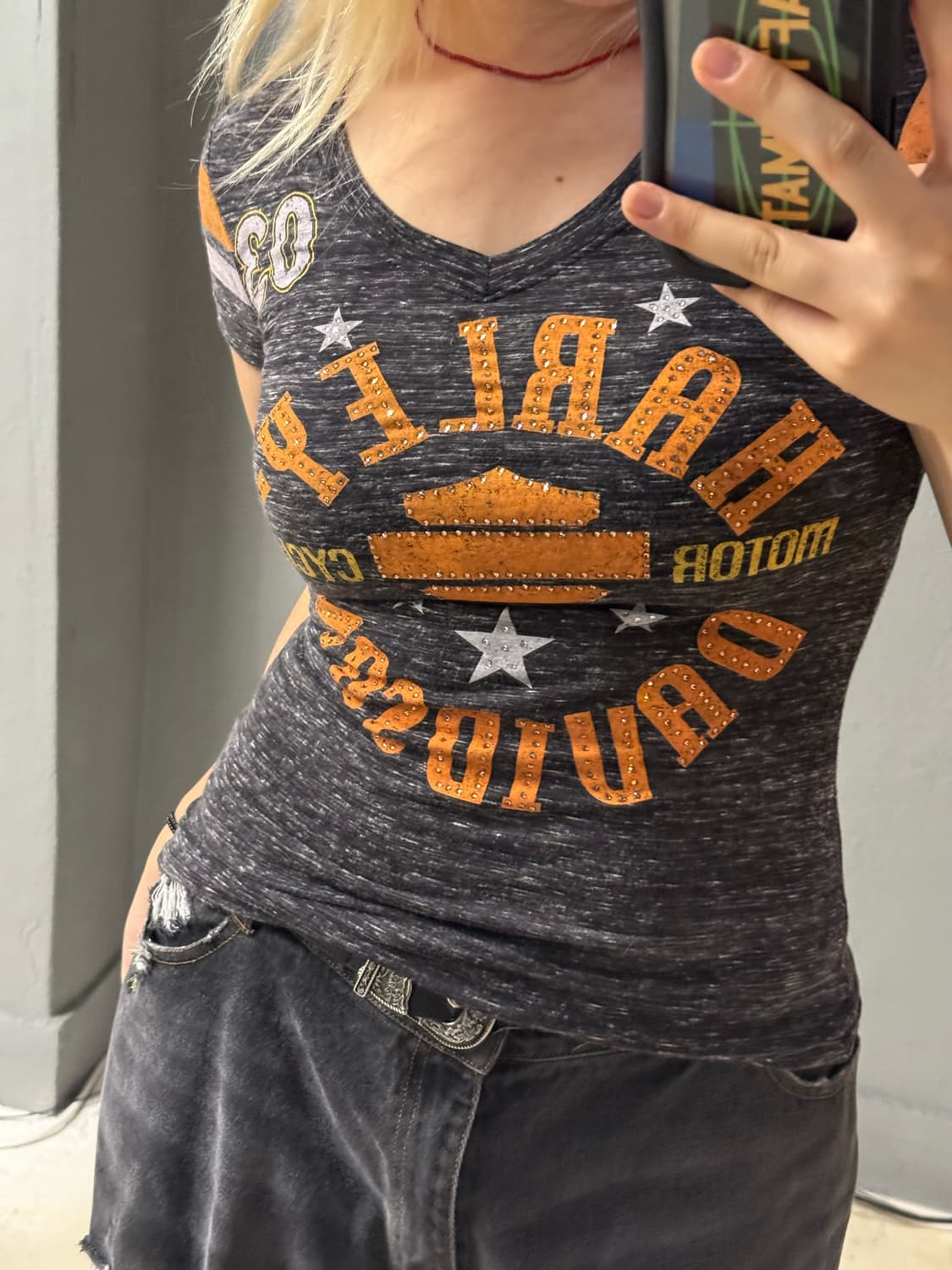 Harley-Davidson cubic lettering top  상품이미지3