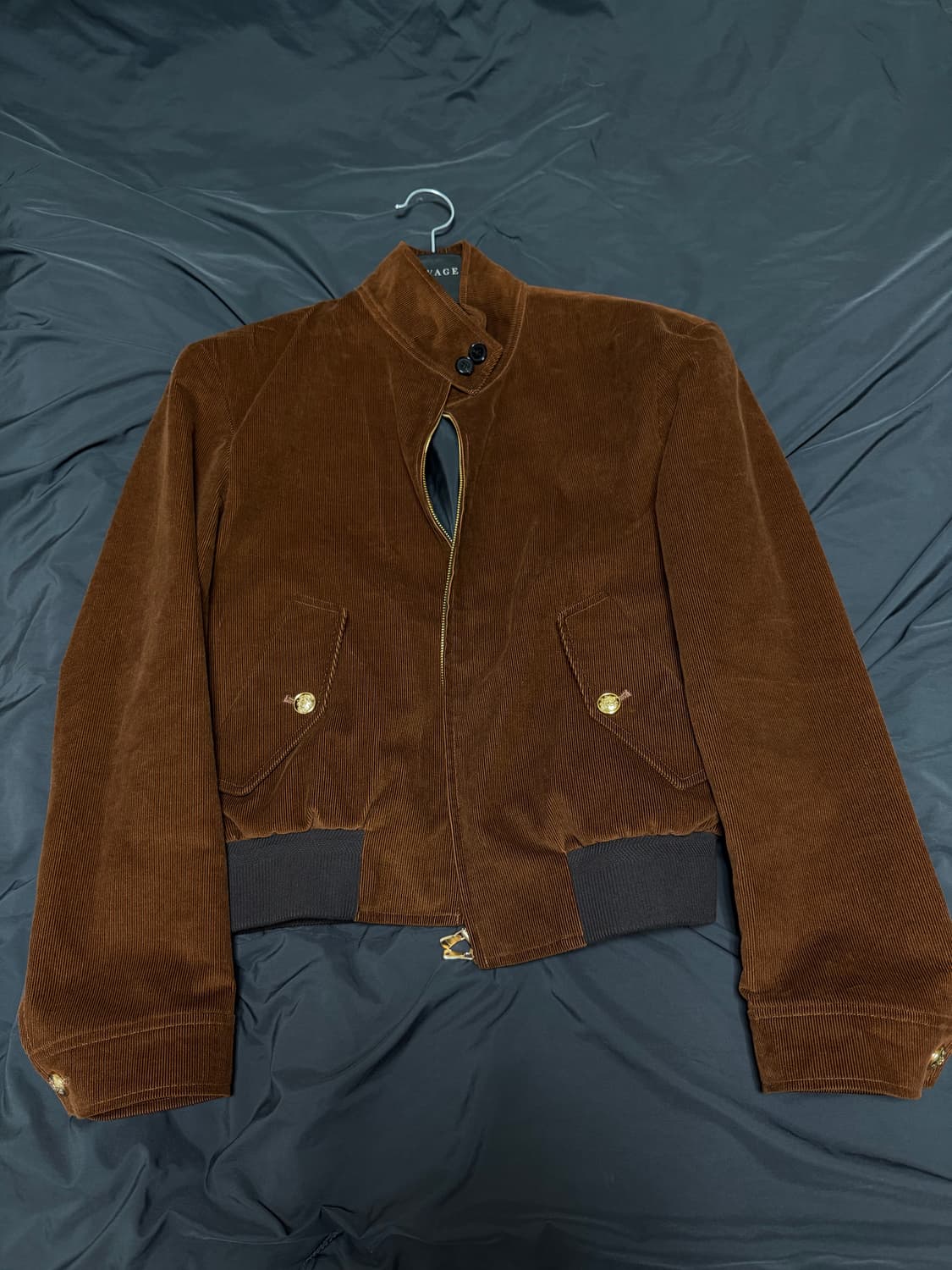 세비지 코듀로이 해링턴 자켓 M 상품이미지2