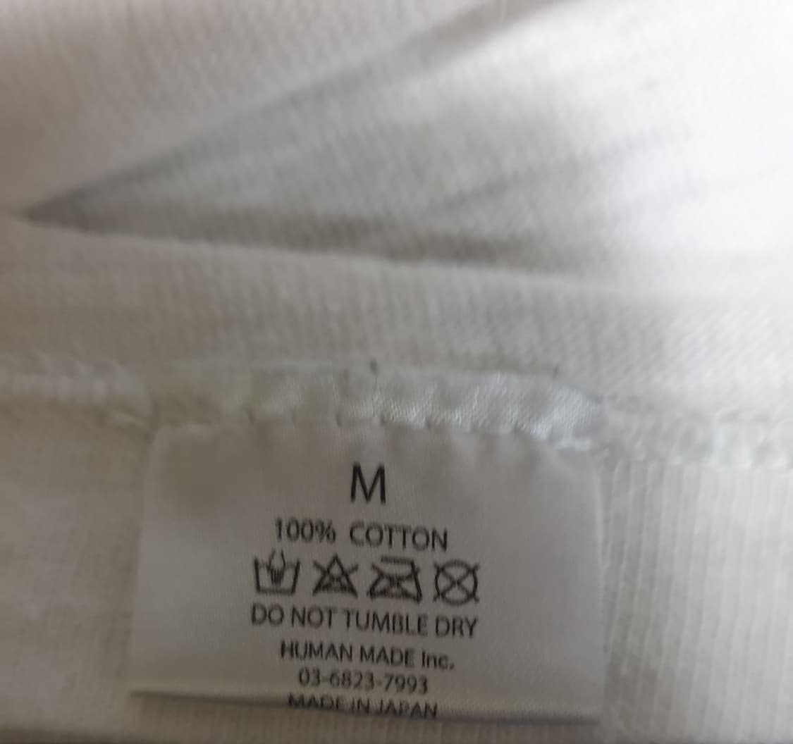 휴먼메이드 DRY ALLS 타이거 블랙하트 반팔티 (M) 상품이미지5