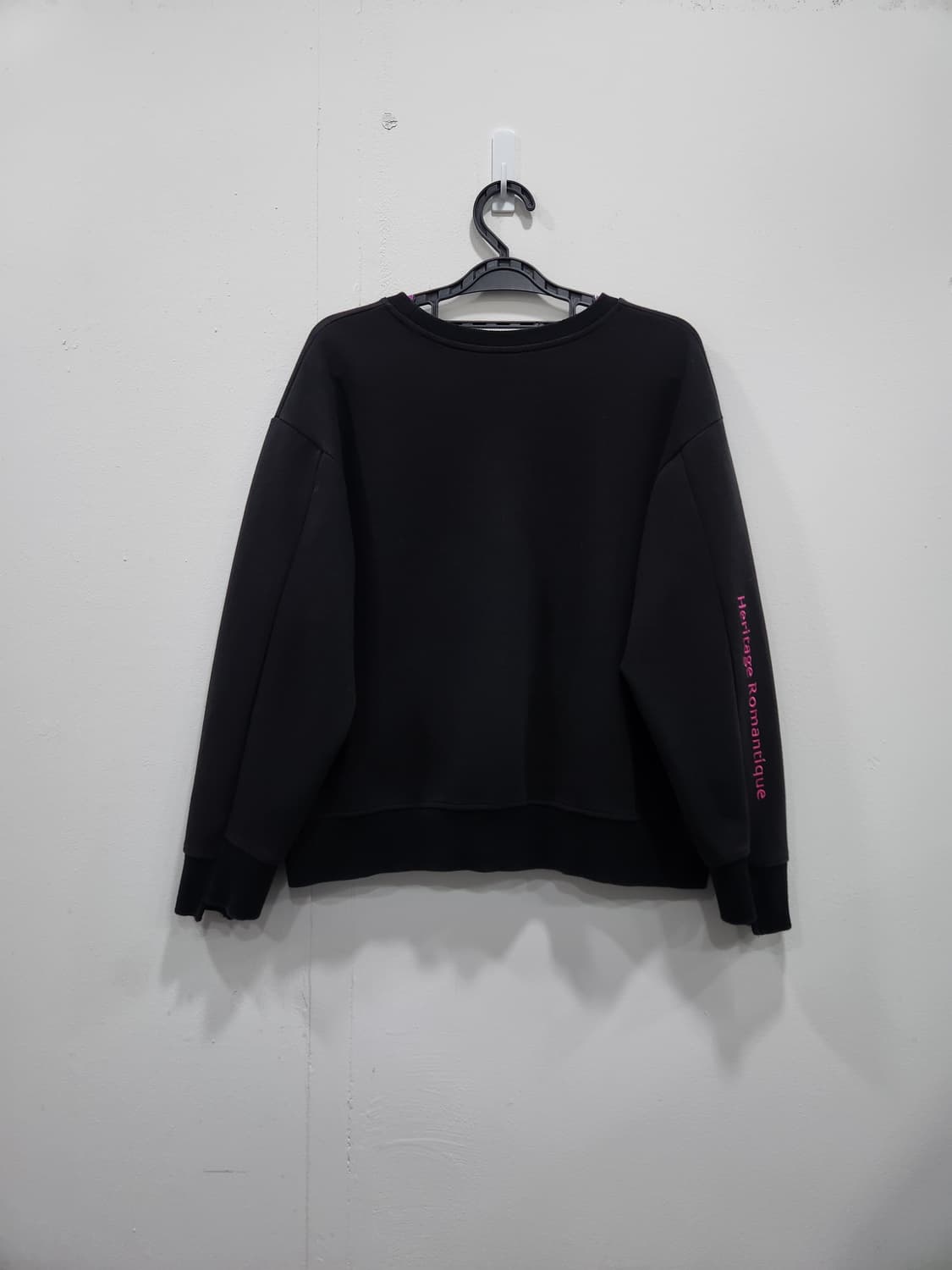 스트리트 빈티지 로고 자수 맨투맨 여성 55사이즈 상품이미지3