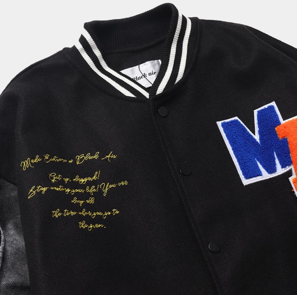 Black air 바시티 자켓 상품이미지2