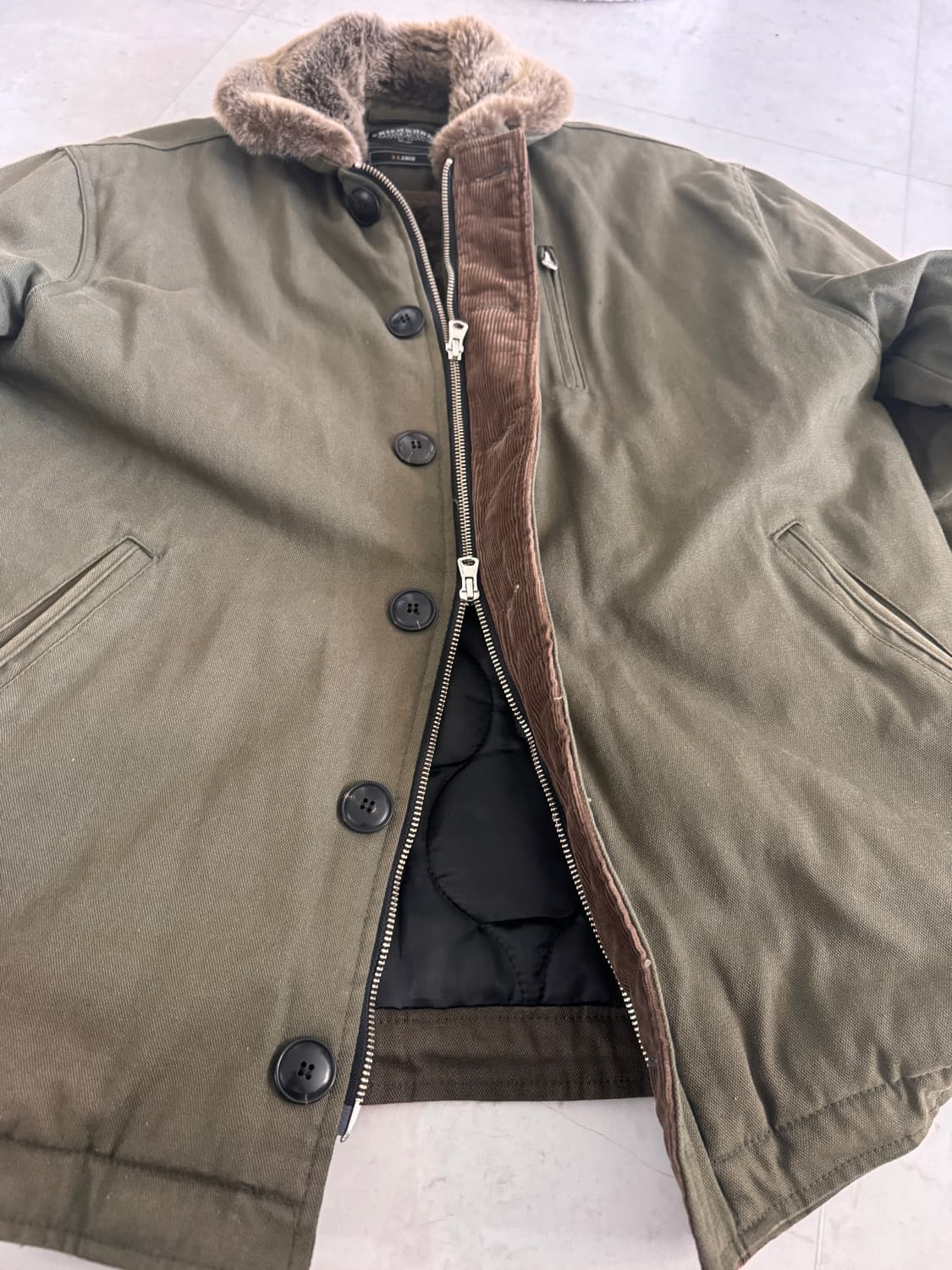 프리즘웍스 덱 자켓 올리브 상품이미지3