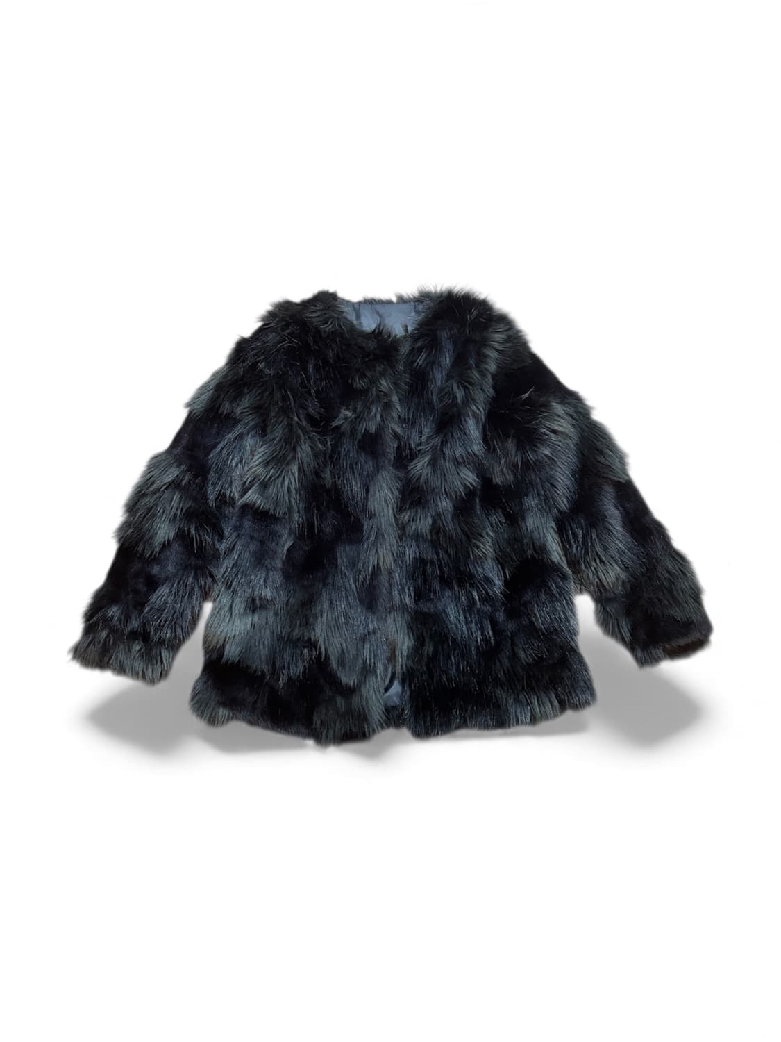 블랙 퍼 자켓 상품이미지3