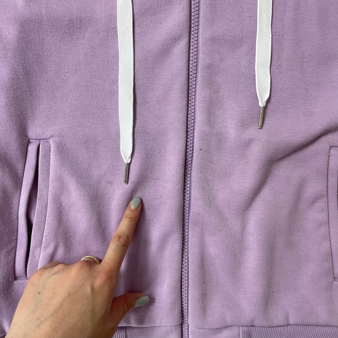 캘빈클라인 퍼포먼스 라벤더 후드집업 s 상품이미지4
