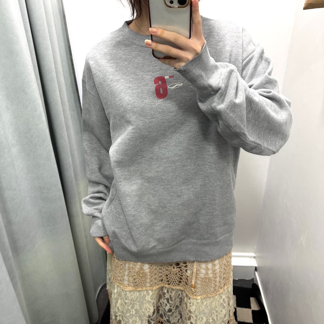 반스그레이 스웻셔츠  상품이미지2