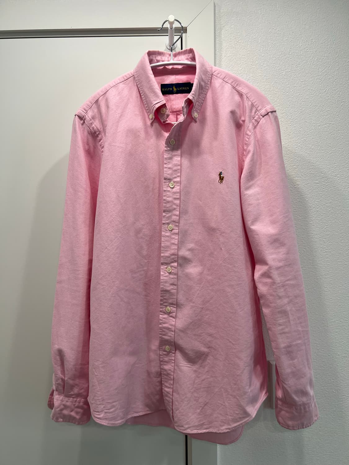 폴로 핑크 옥스퍼드 셔츠 상품이미지1
