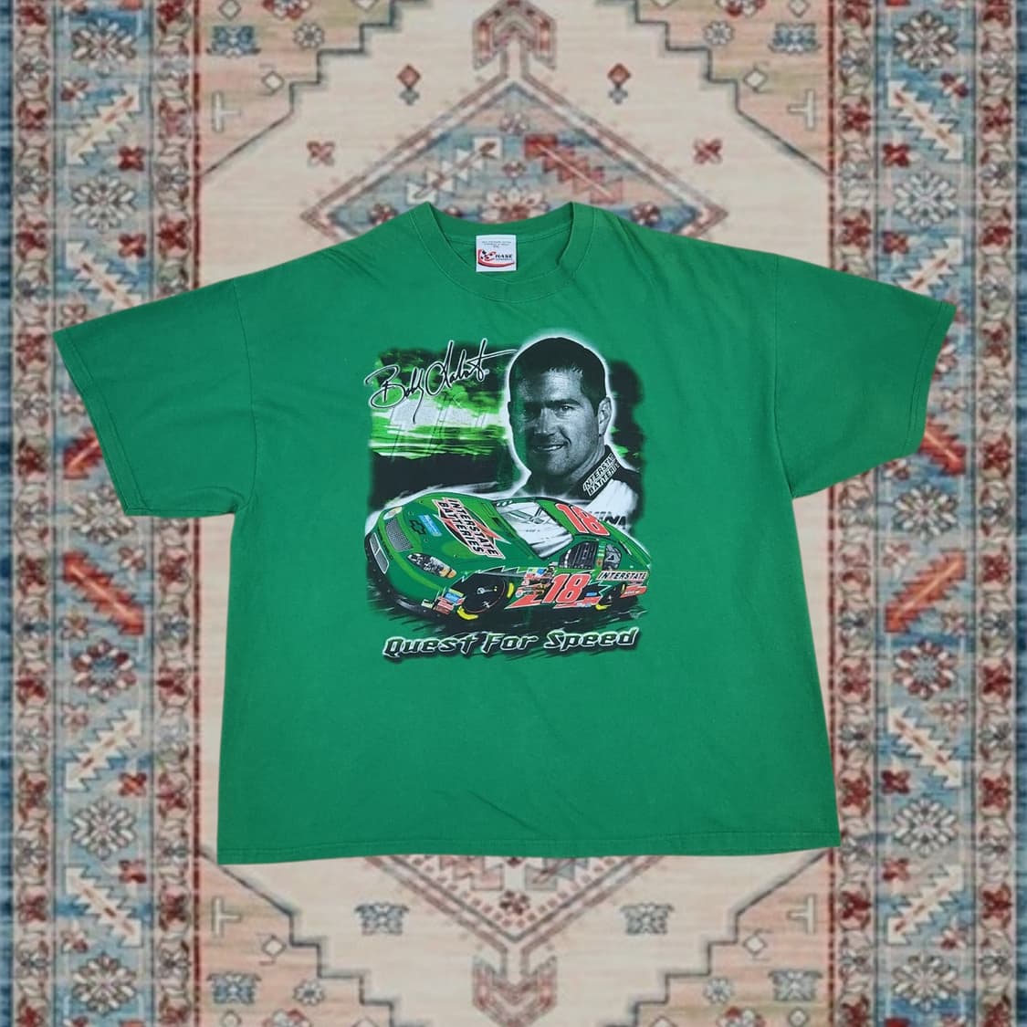 체이스 어센틱 Bobby Labonte 레이싱 티셔츠 2XL 상품이미지1