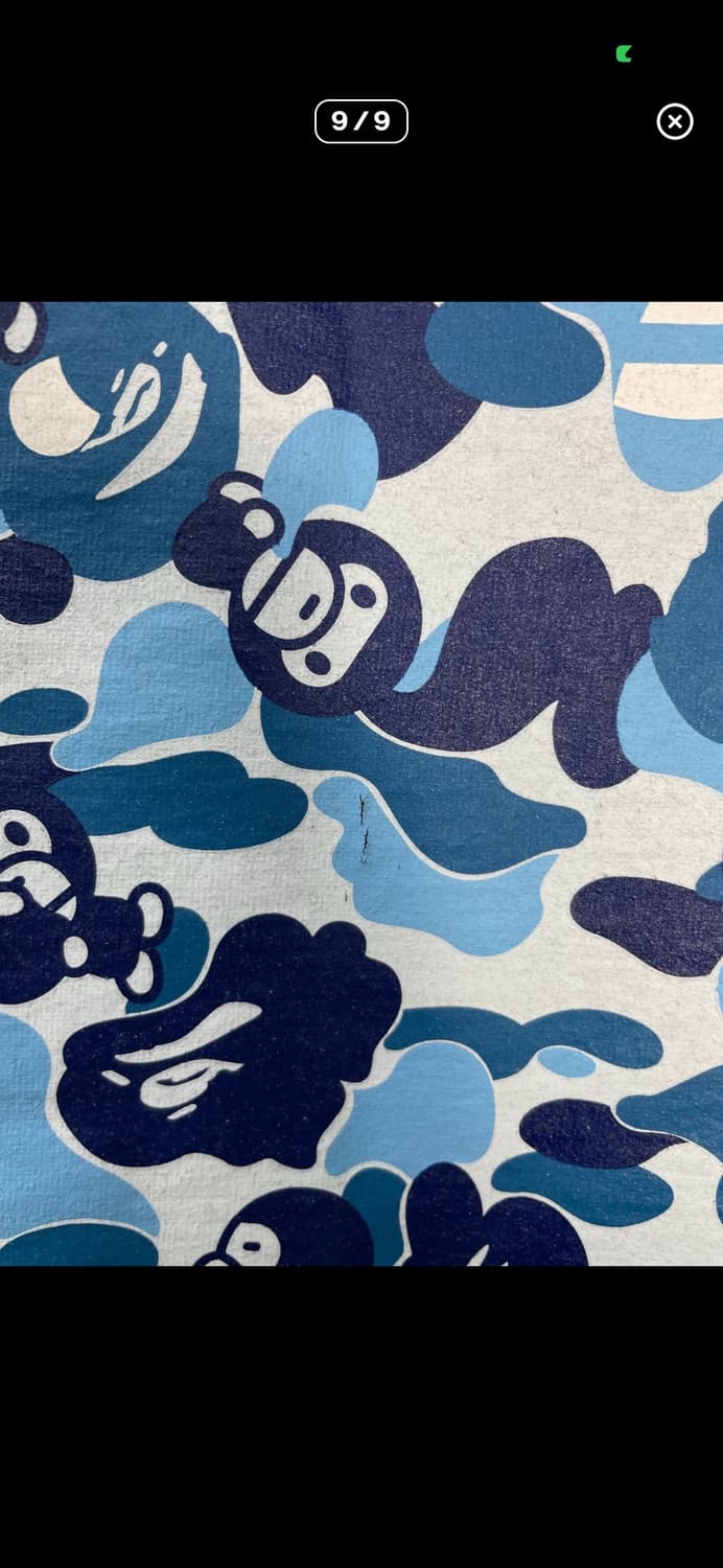 베이프 카모 빅 에이프 블랙 반팔 A3616 상품이미지9