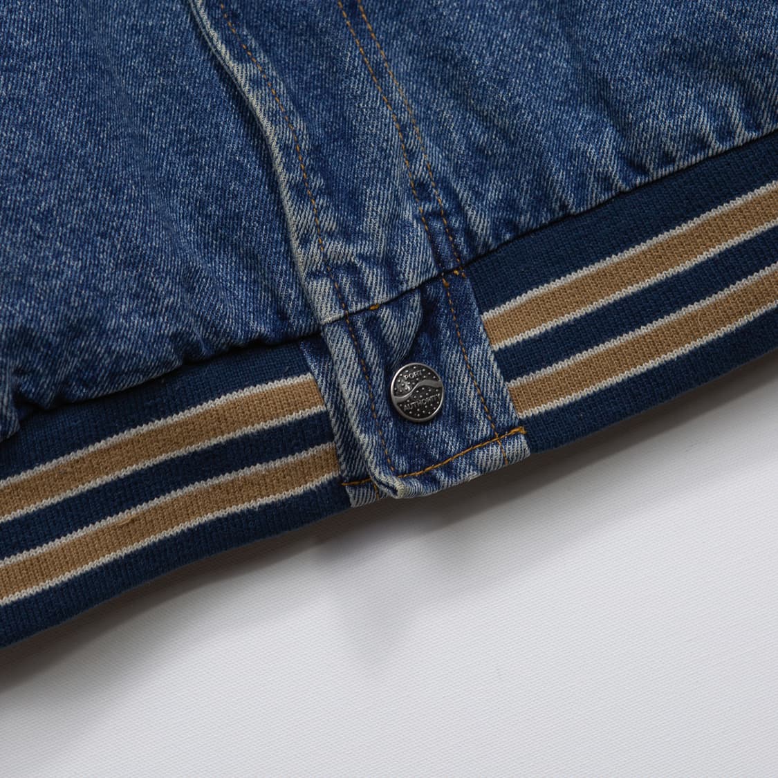 90s Port 데님 바시티 자켓 상품이미지4