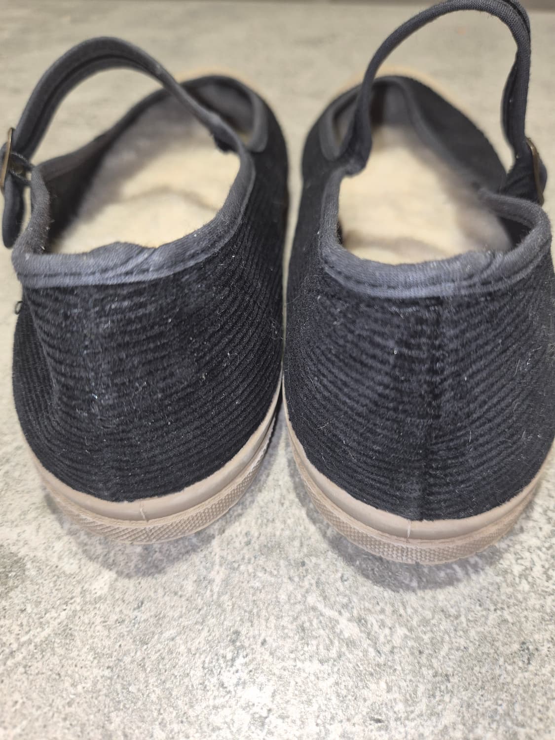 벤시몽 메리제인 블랙 코듀로이 38 상품이미지2