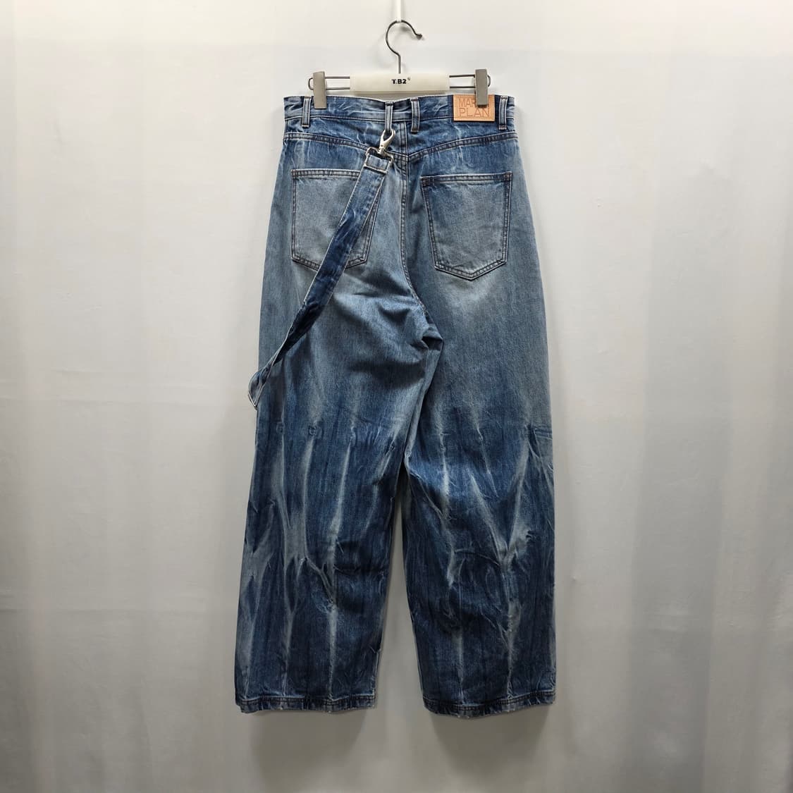 1022 마틴플랜(MARTIN PLAN) 와이드 데님 팬츠 상품이미지2