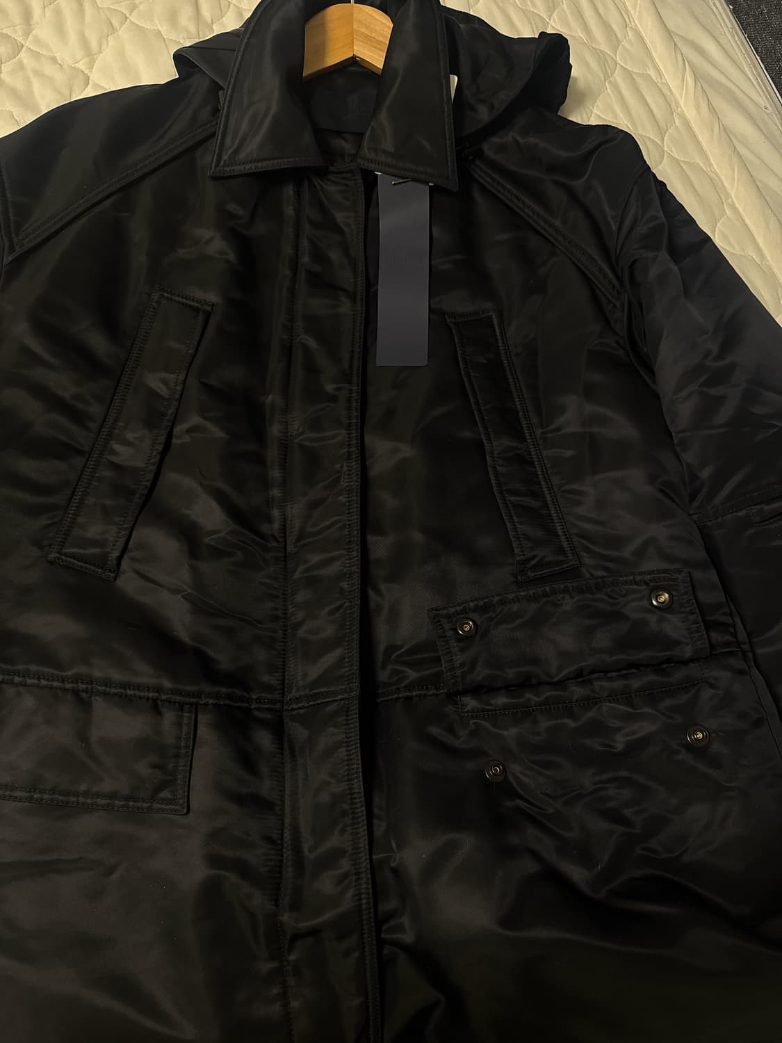 (새상품) 준지 여성 후디드 워커 점퍼 36사이즈 상품이미지3