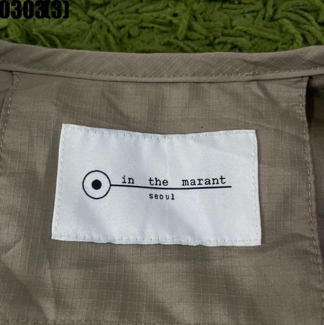 빈티지 퀼팅 다운 자켓 상품이미지3