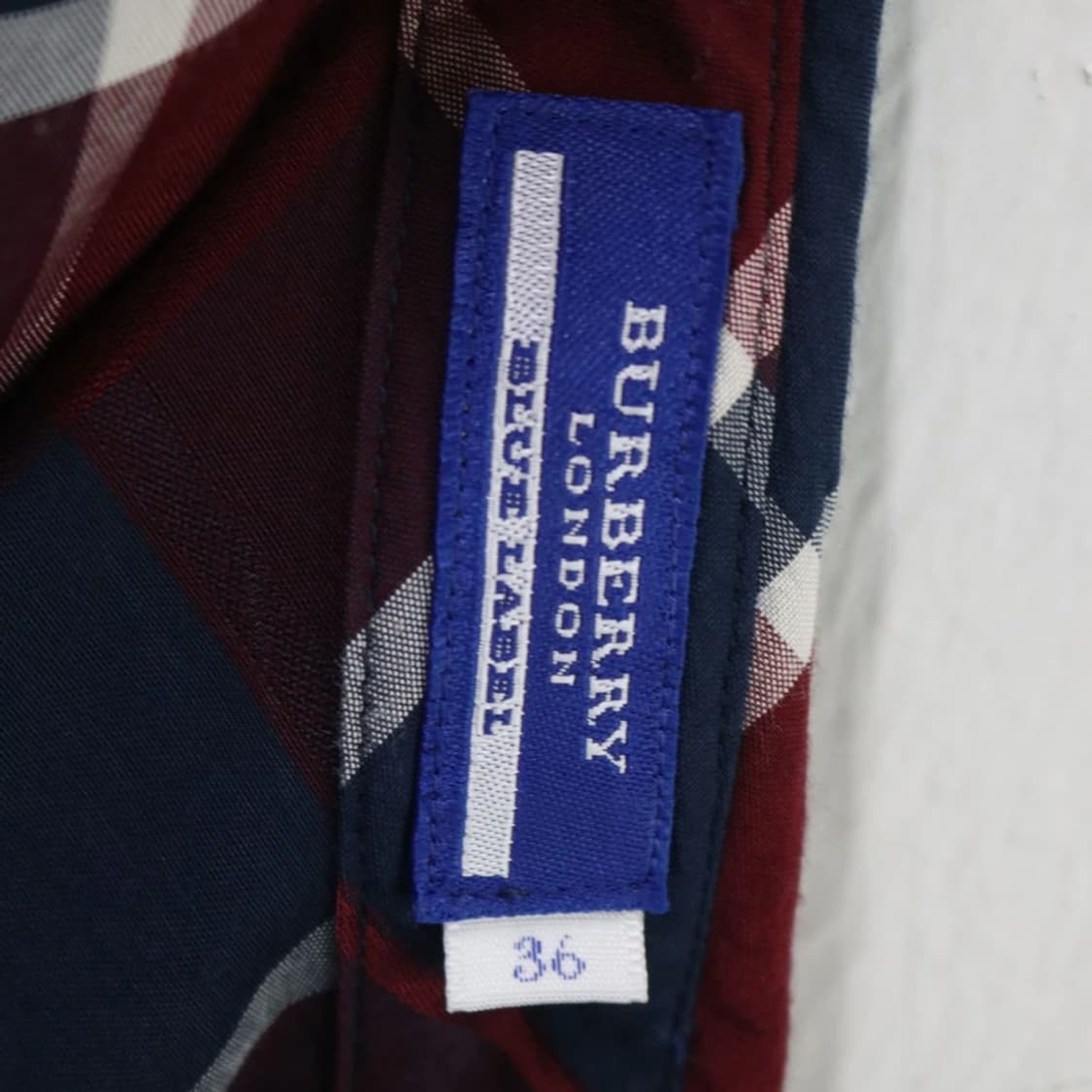 버버리 블루라벨 체크 원피스 67205 상품이미지8