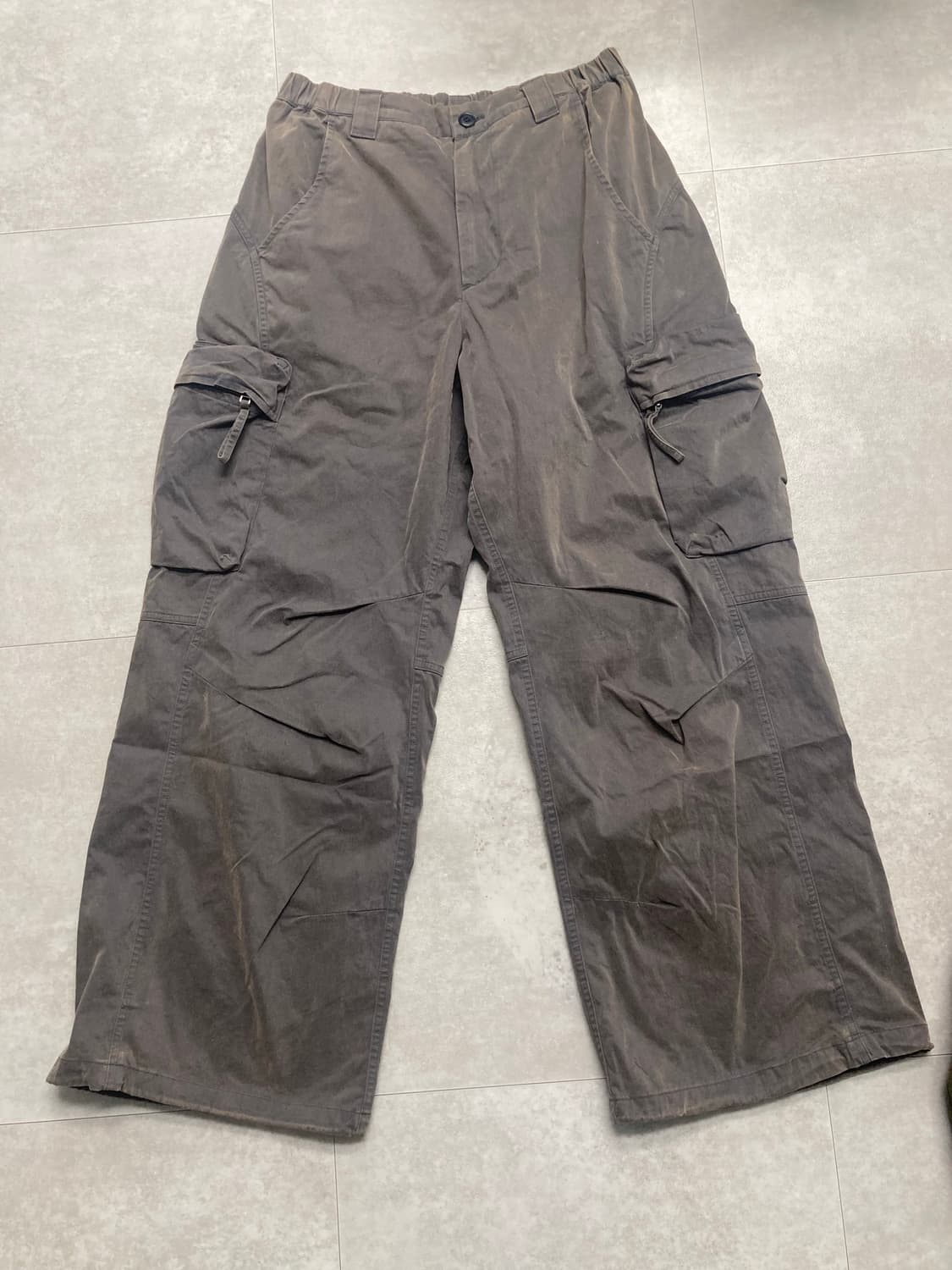 (바지 교환)999 휴머니티 ADVENTURE BLEACHED CARGO 상품이미지2