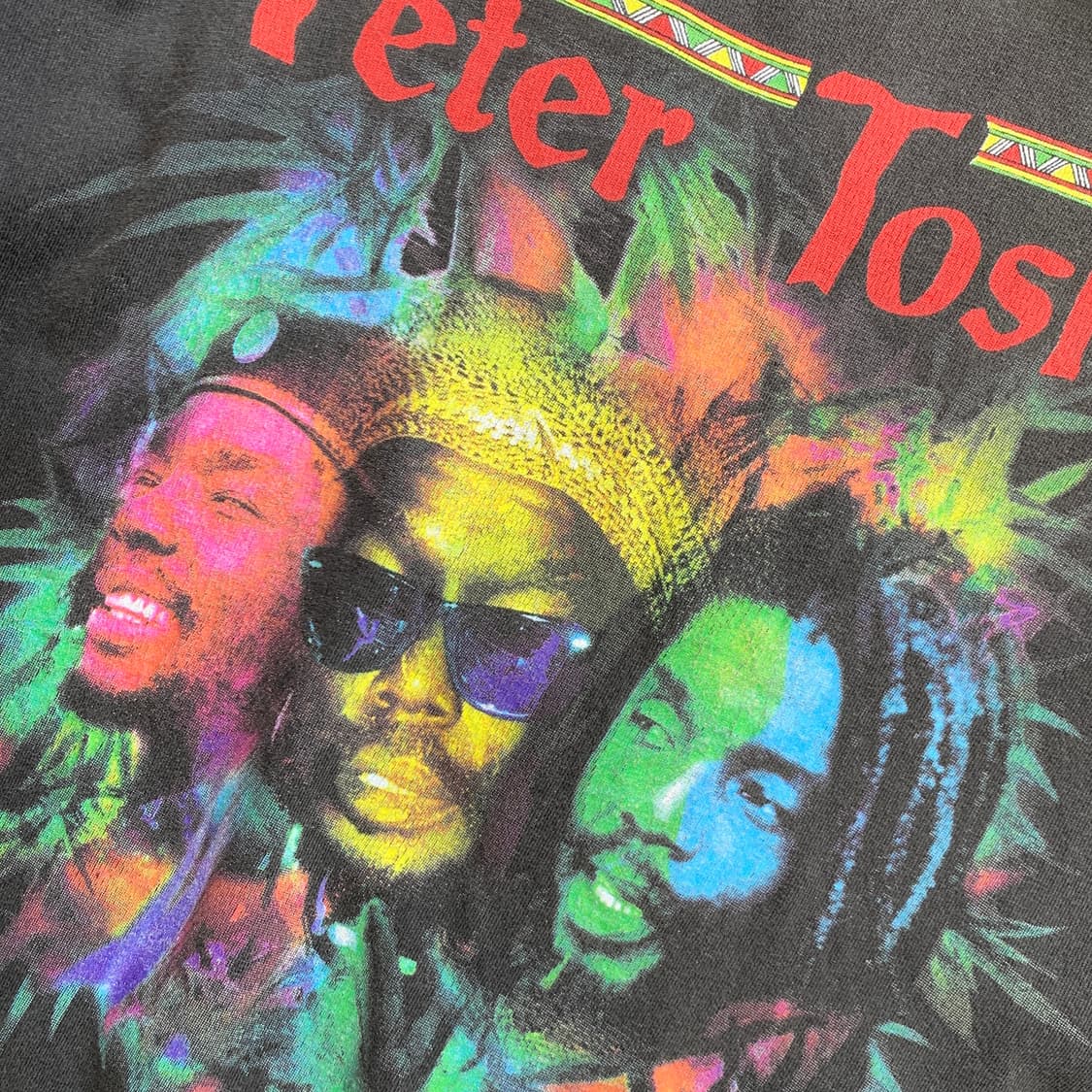 Hanes 헤인즈 Peter Tosh 프린트 워싱 반팔 티셔츠 1477 상품이미지5
