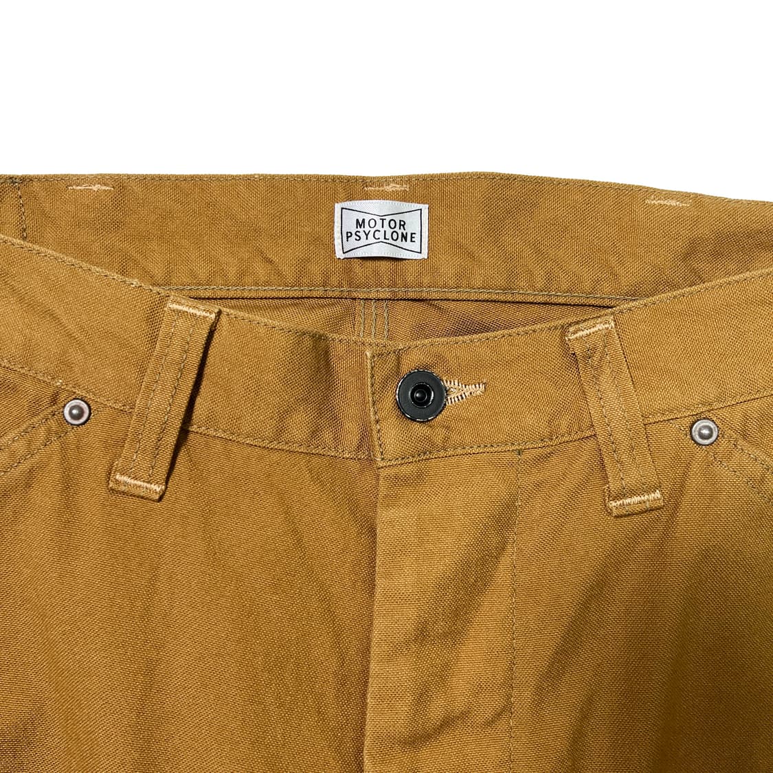 프리휠러스 모터사이클론 베이커스필드 더블니 팬츠 옐로우 브라운 (30) 상품이미지7