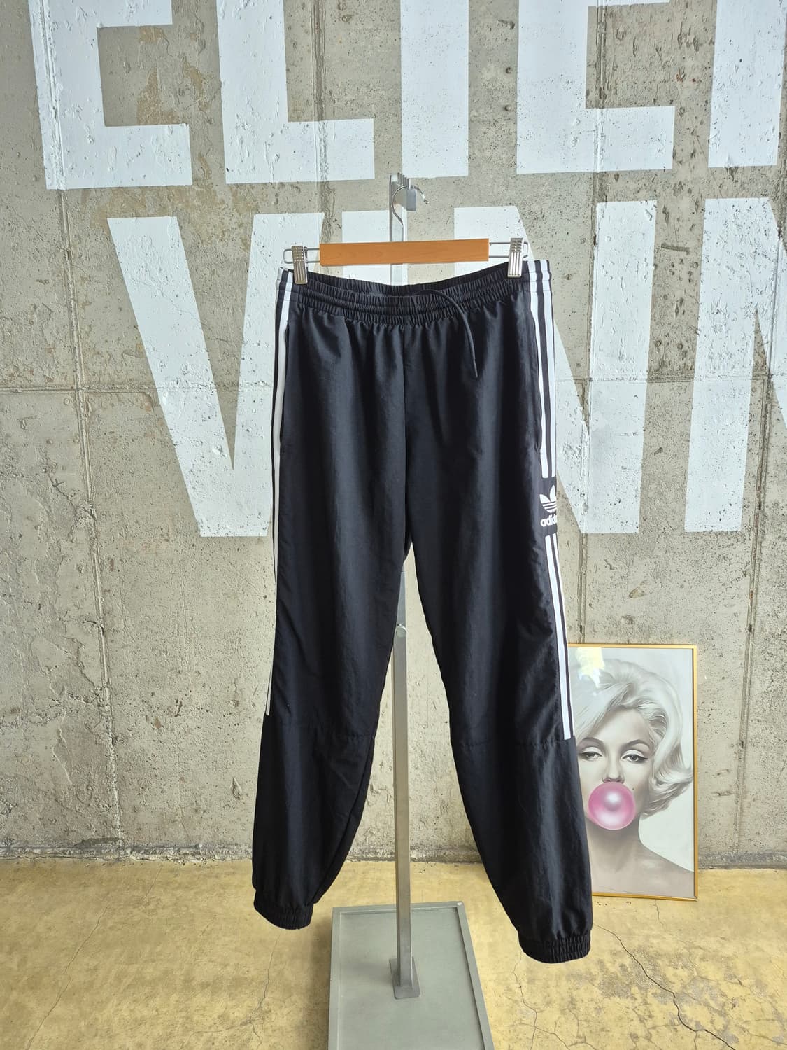 아디다스 삼선 트레이닝 바람막이 바지(MPT1 상품이미지3