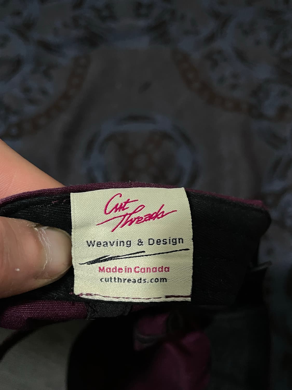 cut thread 자수 볼캡 상품이미지5