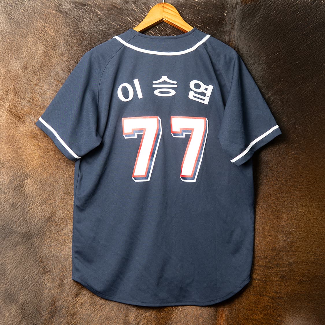 [100] 두산베어스 2022 이승엽 유니폼 / 베이스볼 져지 상품이미지3