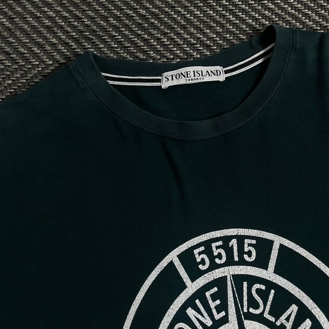 스톤아일랜드 와펜 빅로고 크루넥 롱슬리브 티셔츠 y 3594 상품이미지5