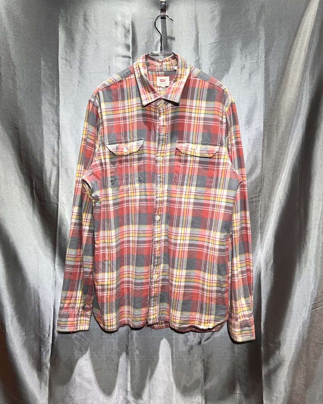 L 리바이스 멀티컬러 체크 플란넬 셔츠 상품이미지2