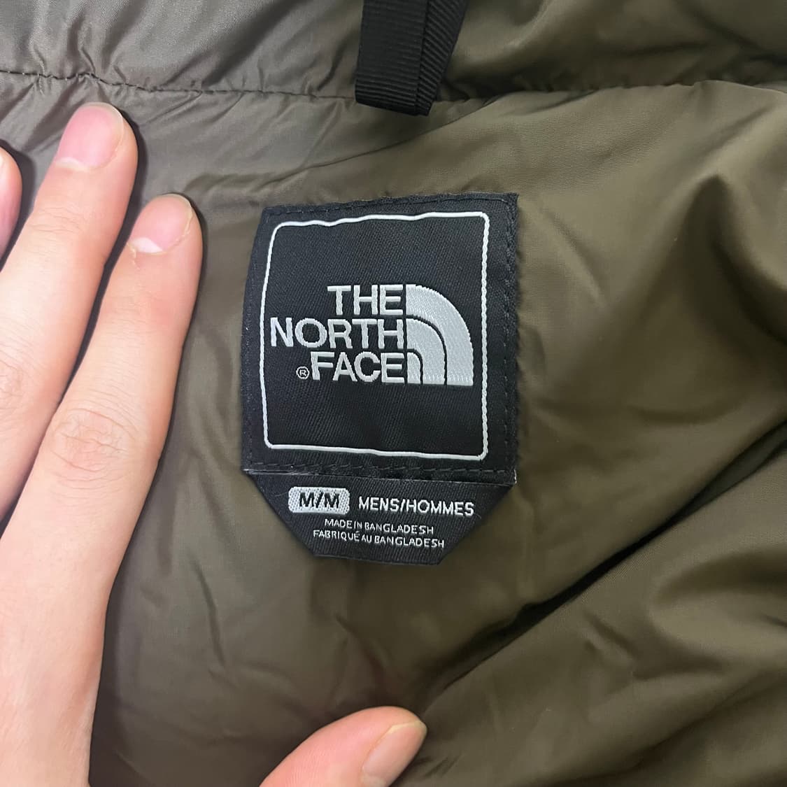 The north face 노스페이스 센터로고 중앙로고 조끼패딩 m 상품이미지8